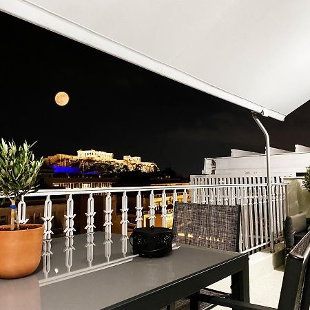 Parthenon And Syntagma Square View Apartment Athena Bagian luar foto